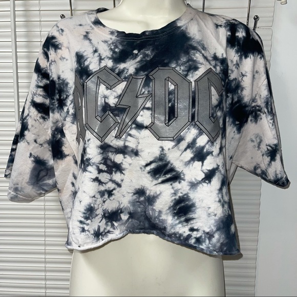 AC DC Tops - AC⚡️DC Tie Dye Crop Top